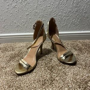 Gold heels
